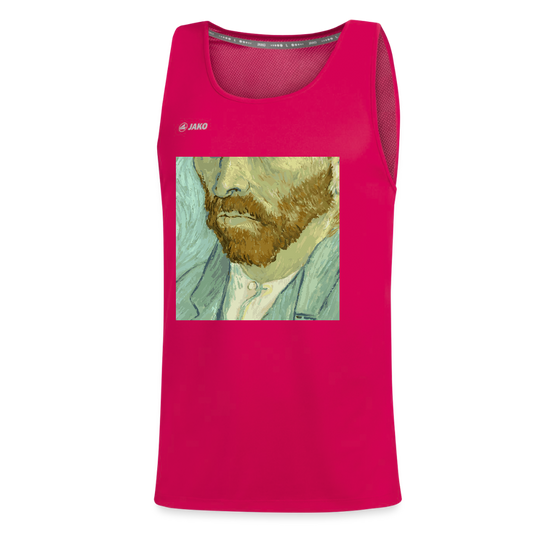 JAKO Teenager tanktop Run 2.0 - donker roze