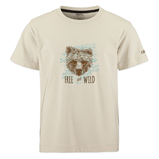 CRAFT Community 2.0 tieners T-shirt - beige