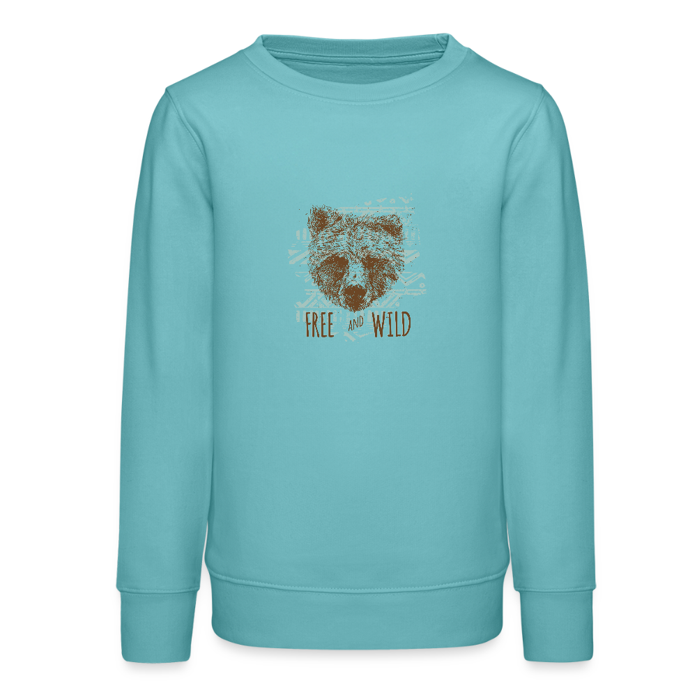 Stanley/Stella Mini Changer bio tiener sweatshirt - pastel-turquoise