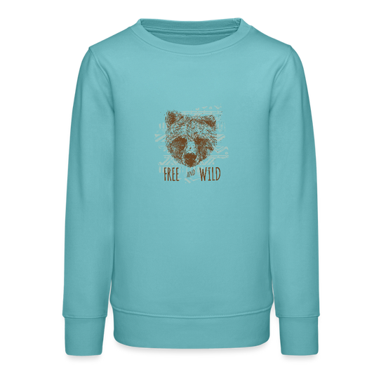 Stanley/Stella Mini Changer bio tiener sweatshirt - pastel-turquoise