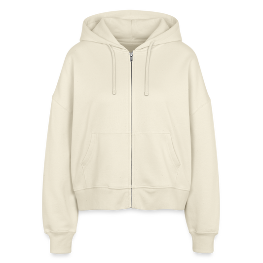 Stanley/Stella Vrouwen bio-ziphoodie Ida - witgrijs