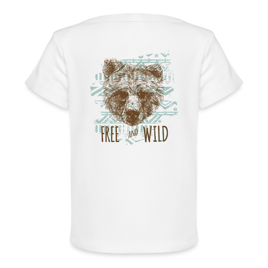 Baby bio-T-shirt - wit