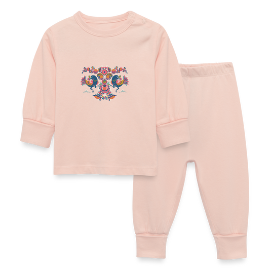 Baby-/kinderpyjama - kristalroze