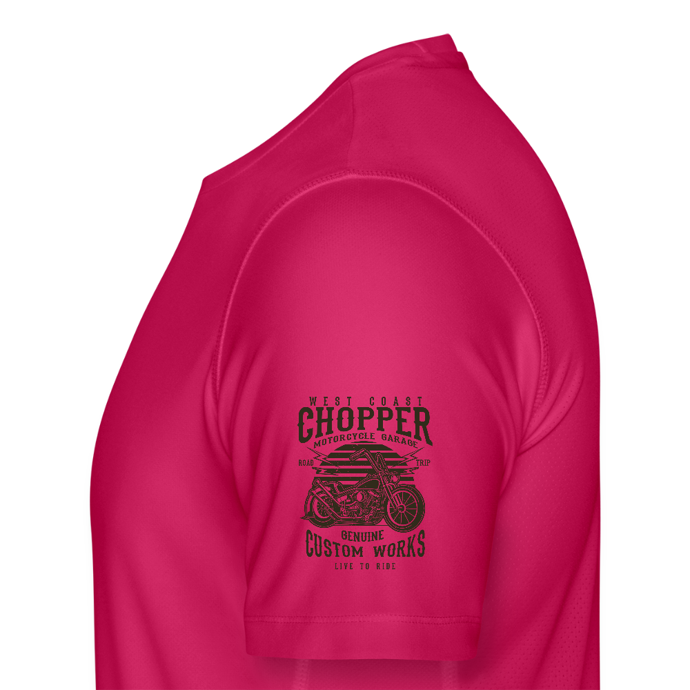 JAKO Mannen T-shirt Run 2.0 - donker roze