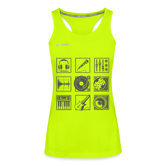 JAKO Vrouwen tanktop Run 2.0 - neongeel