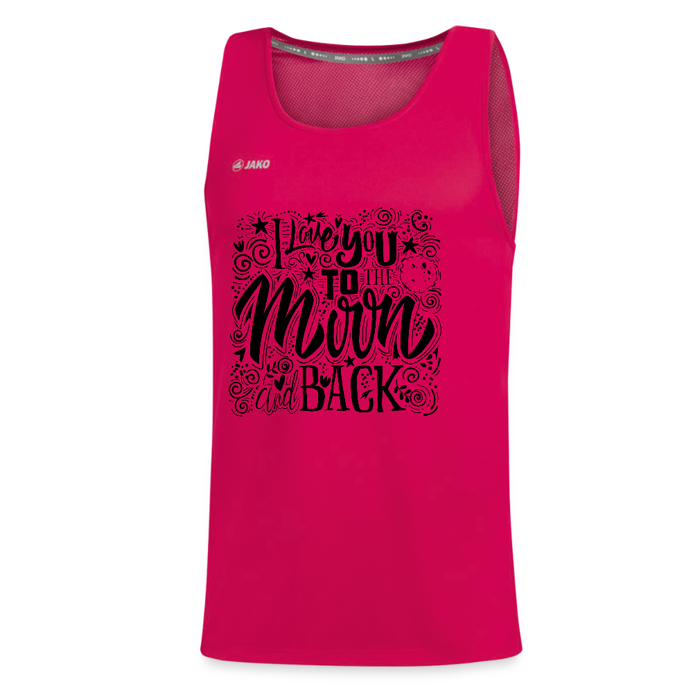 JAKO Teenager tanktop Run 2.0 - donker roze