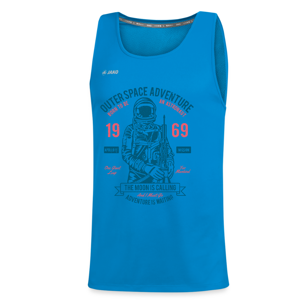 JAKO Teenager tanktop Run 2.0 - saffierblauw