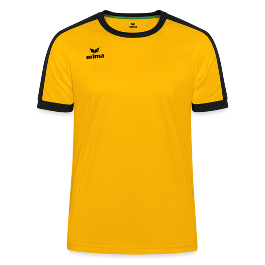 Erima Uniseks Retro Star shirt - geel/zwart