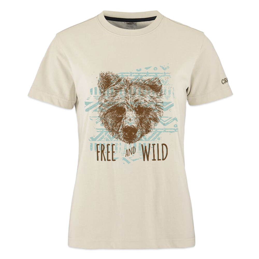 CRAFT Community 2.0 vrouwen T-shirt - beige