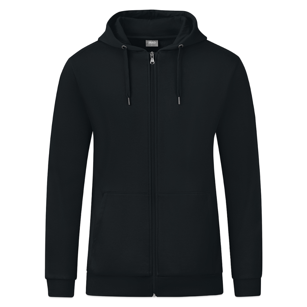 JAKO Ziphoodie Organic - zwart