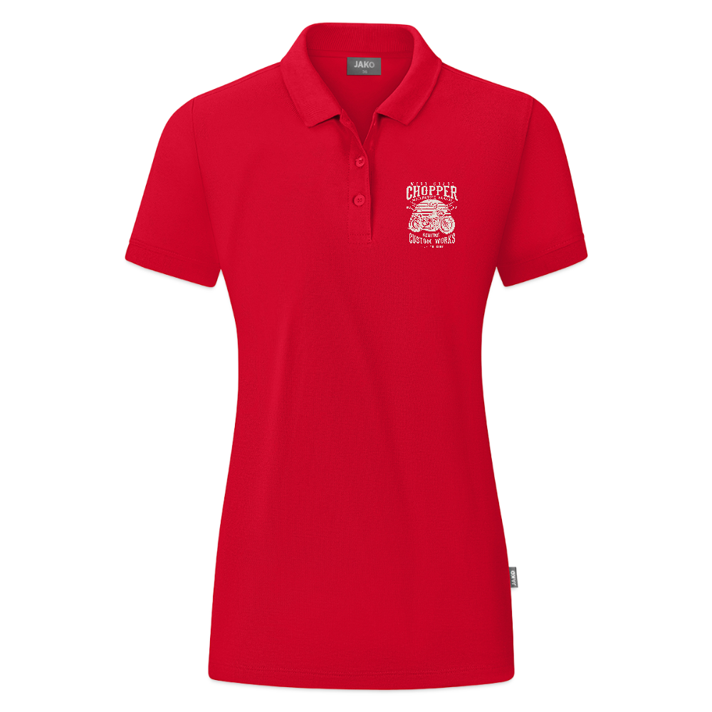 JAKO Vrouwen polo Organic - rood