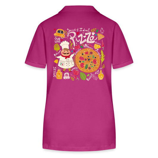 Stanley/Stella Vrouwen bio poloshirt ELLISER - orchidee