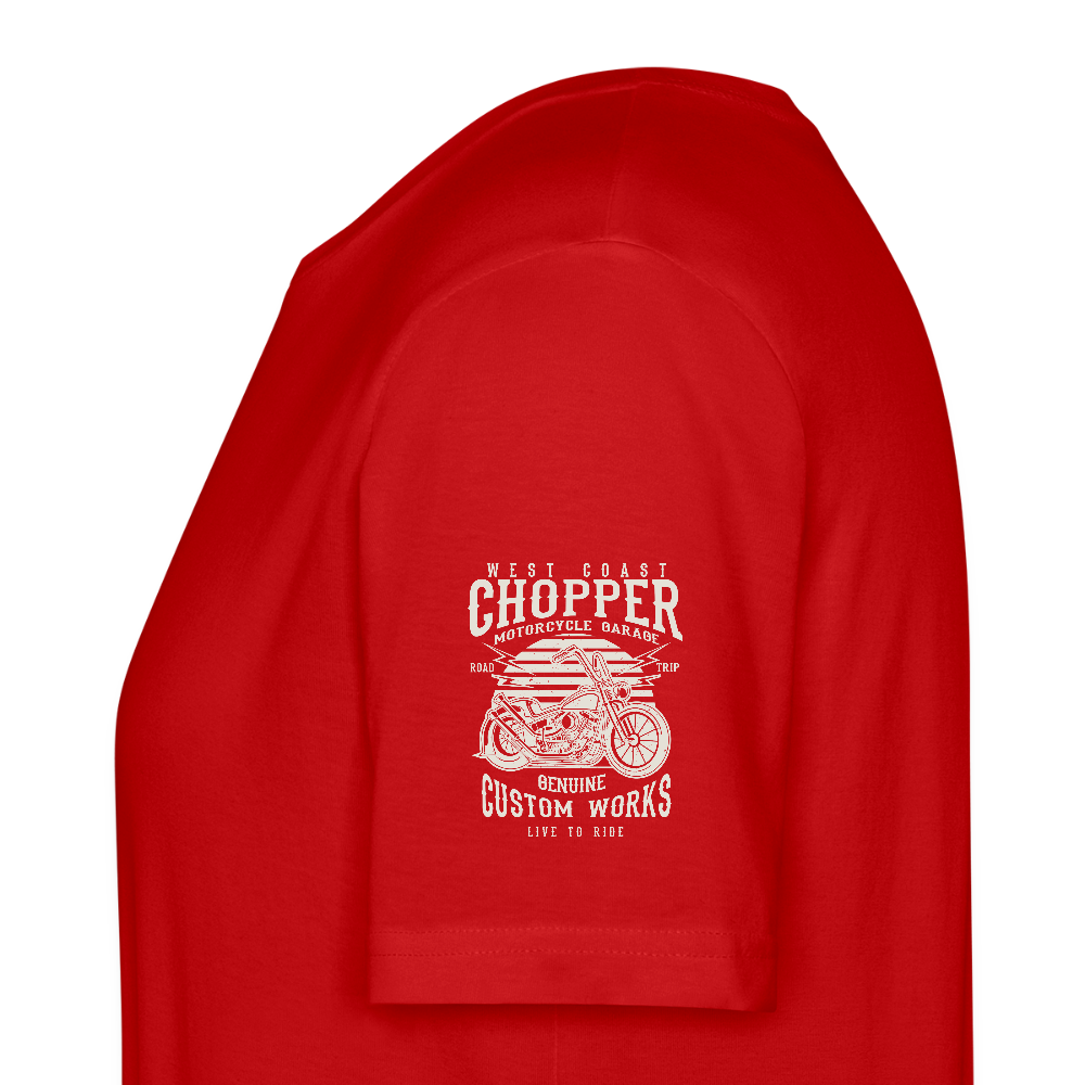 Stanley/Stella Uniseks T-shirt CRAFTER - rood
