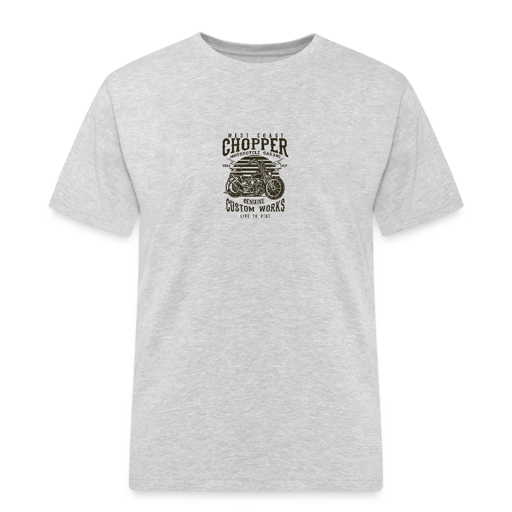 Mannen Workwear T-shirt - grijs gemêleerd