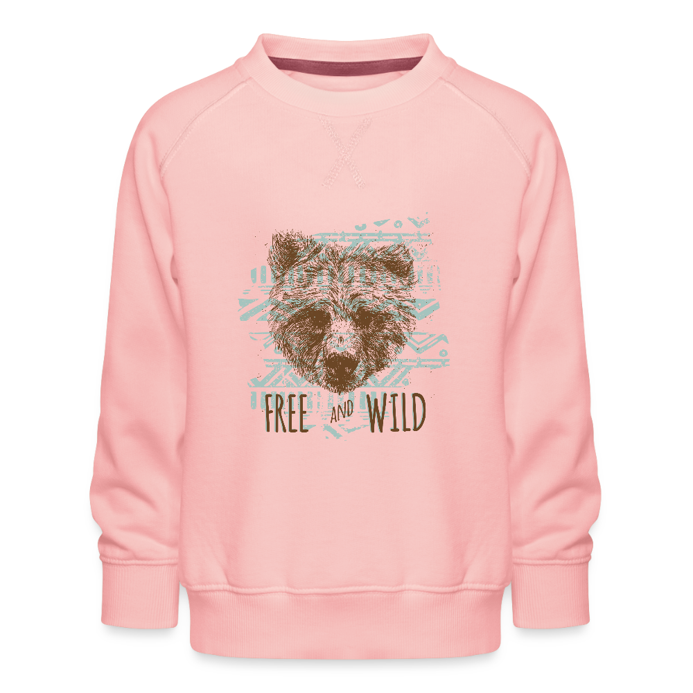 Kinderen premium sweater - kristalroze