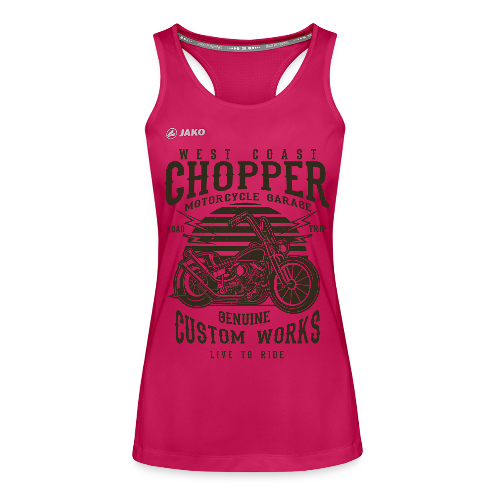 JAKO Vrouwen tanktop Run 2.0 - donker roze