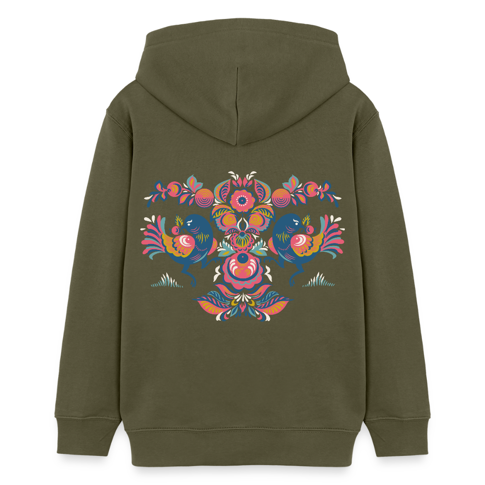 Stanley/Stella Tiener bio-hoodie Mini Cruiser - kaki