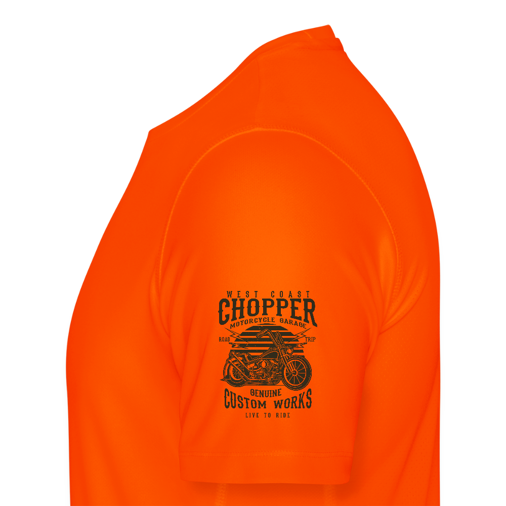 JAKO Mannen T-shirt Run 2.0 - neonoranje