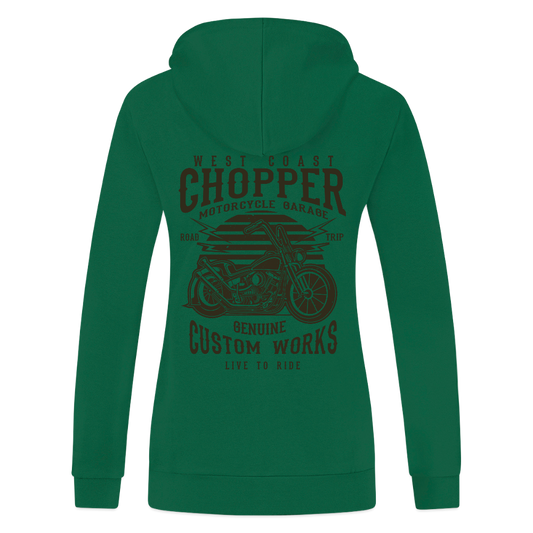 JAKO Vrouwen ziphoodie Organic - kelly groen