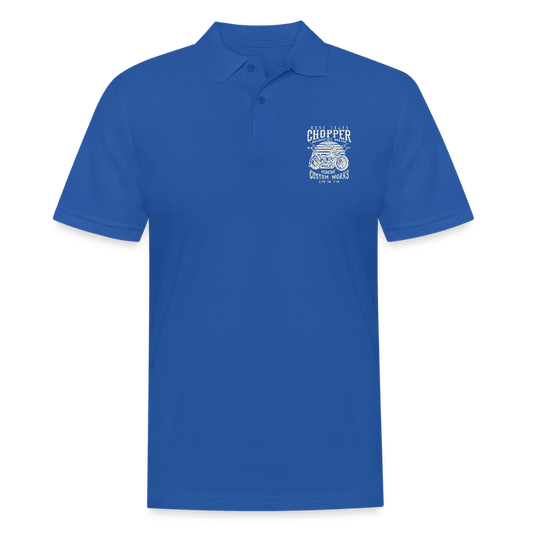 Mannen poloshirt - koningsblauw