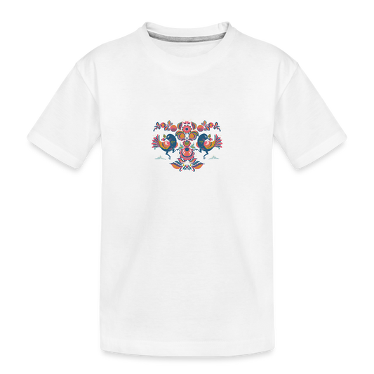 Kinderen premium biologisch T-shirt - wit