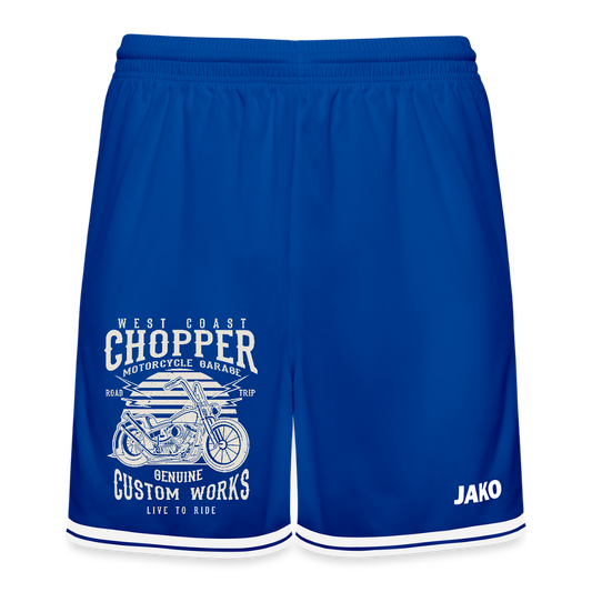 JAKO basketbalshort Center 2.0 - royal/wit