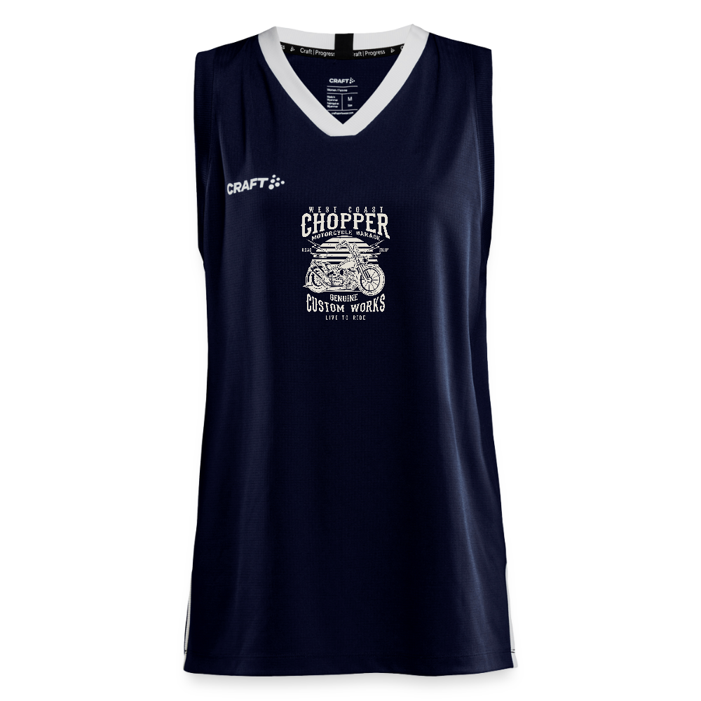 CRAFT Progress vrouwen basketbalshirt - navy