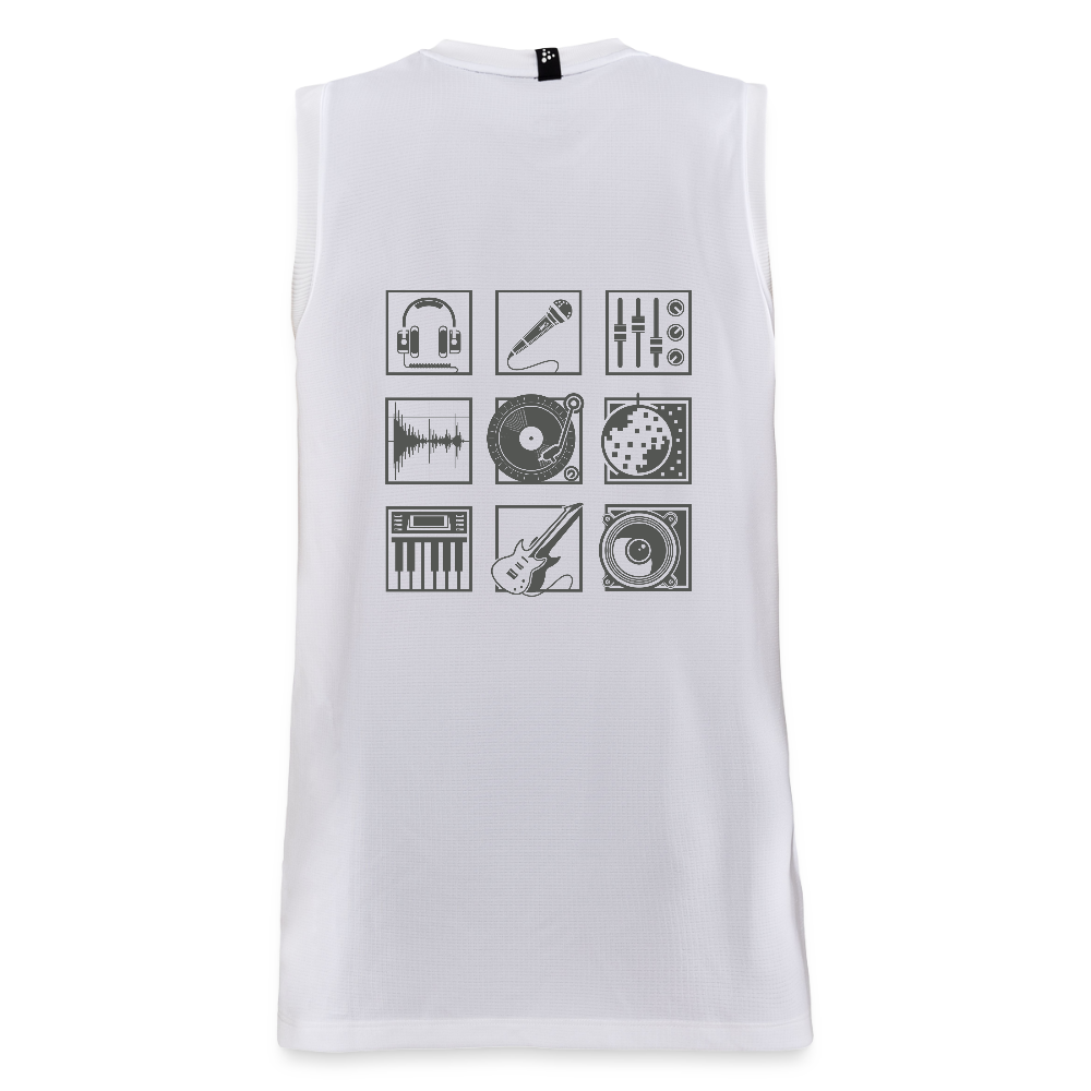 CRAFT Progress mannen basketbalshirt - wit