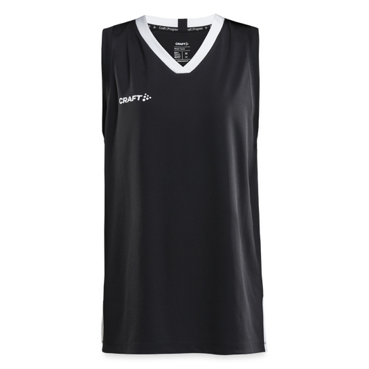 CRAFT Progress teenager basketbalshirt - zwart