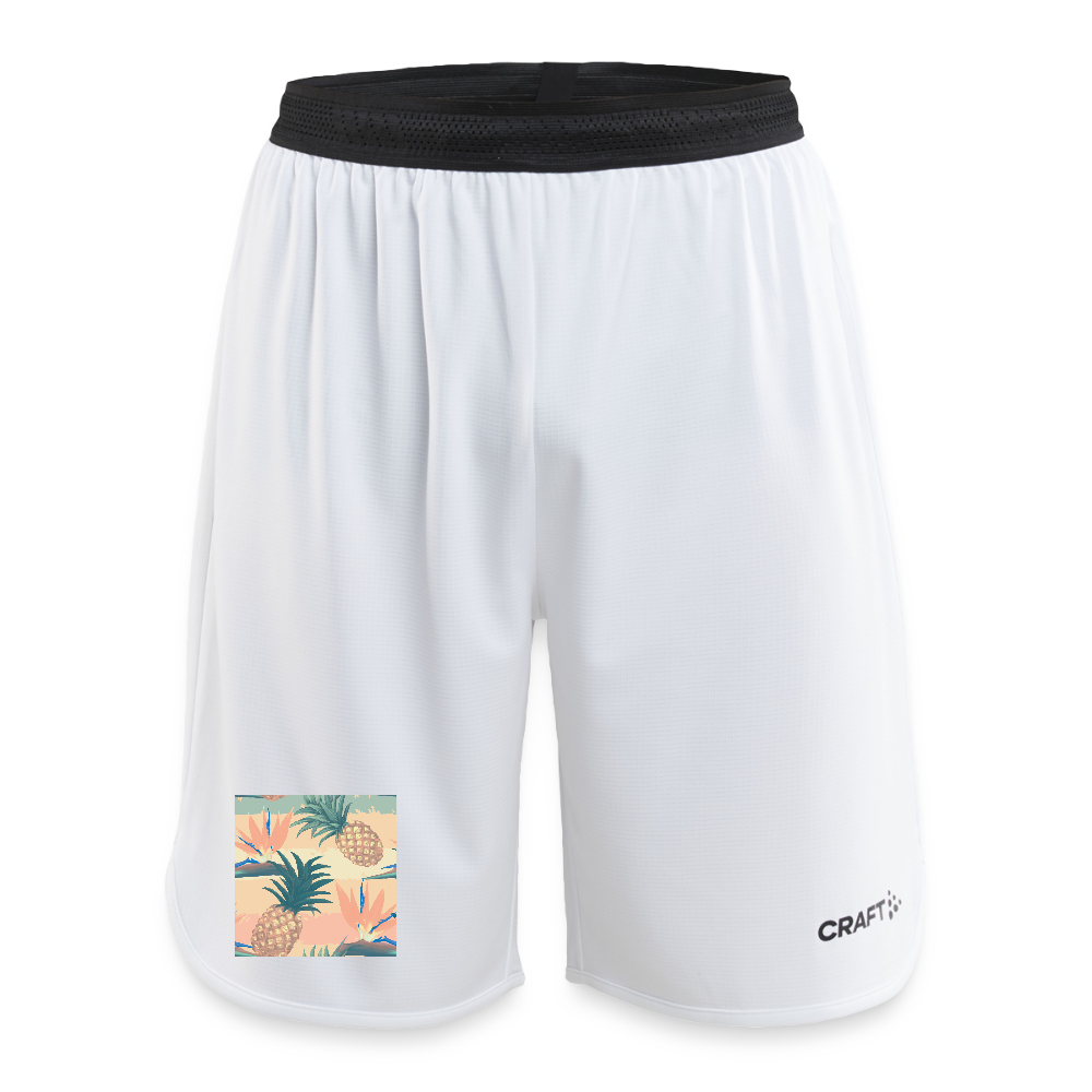 CRAFT Progress kinder-basketbalshorts - wit