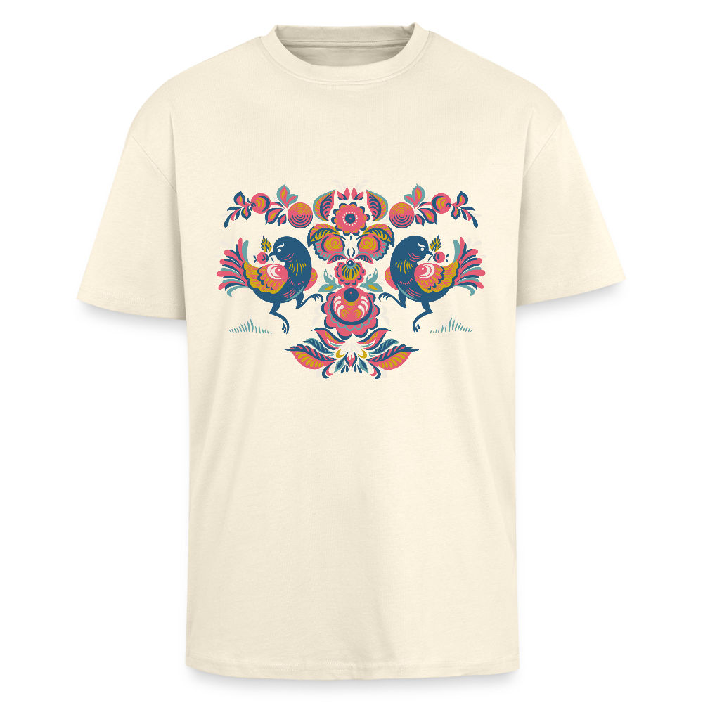 Dik oversized T-shirt - creme