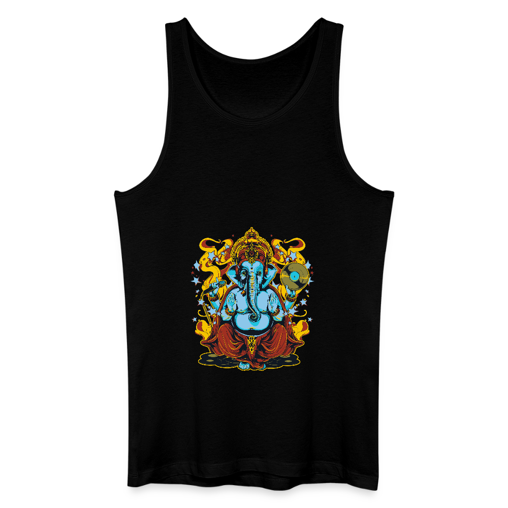 Mannen bio tanktop - zwart