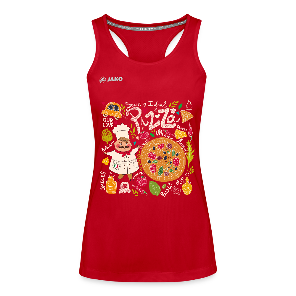 JAKO Vrouwen tanktop Run 2.0 - rood