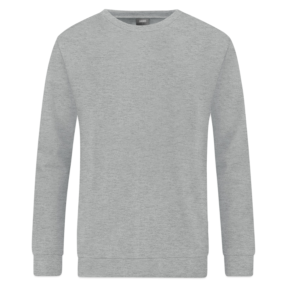 JAKO Sweatshirt Organic - grijs gemêleerd