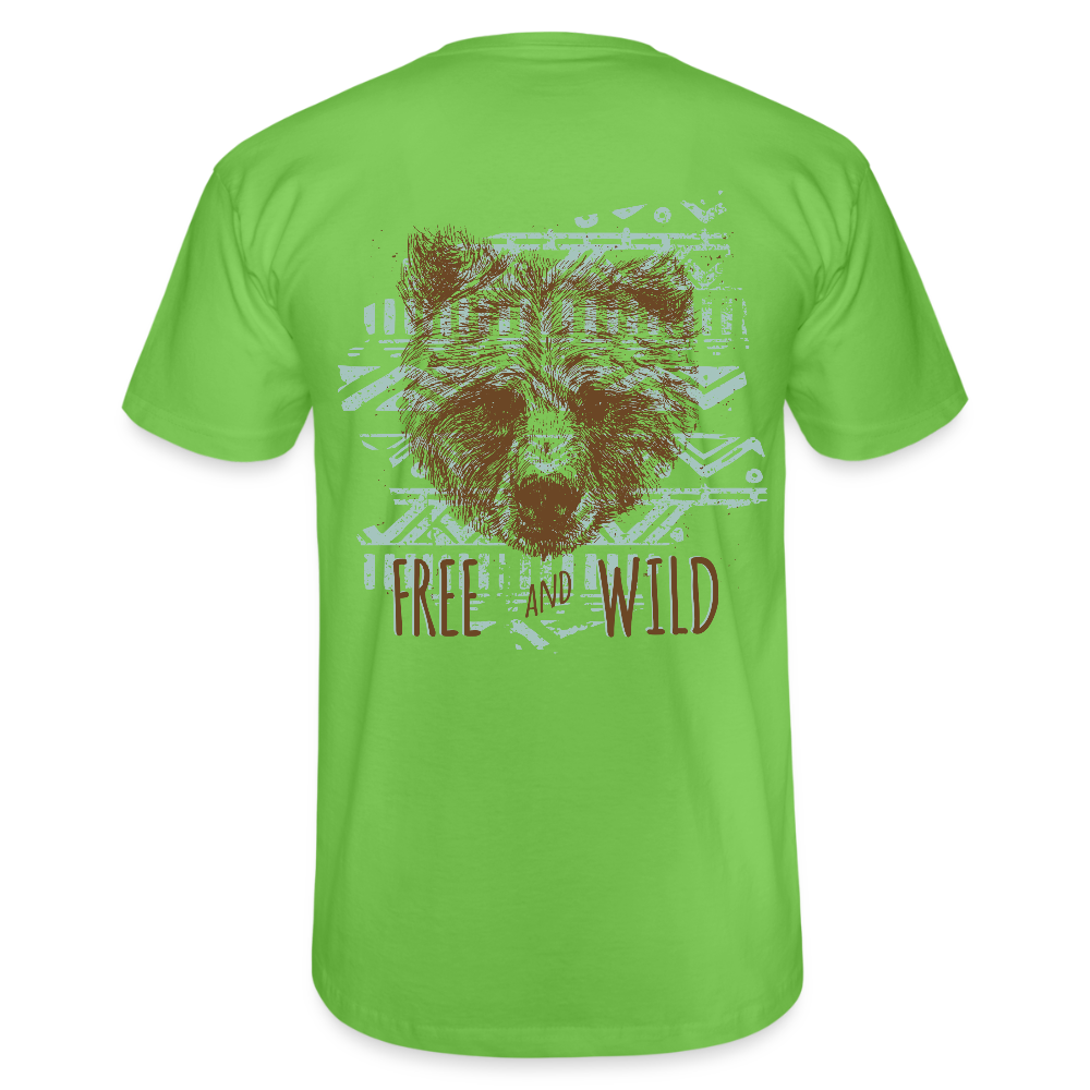 Mannen T-shirt van Fruit of the Loom - lichtgroen