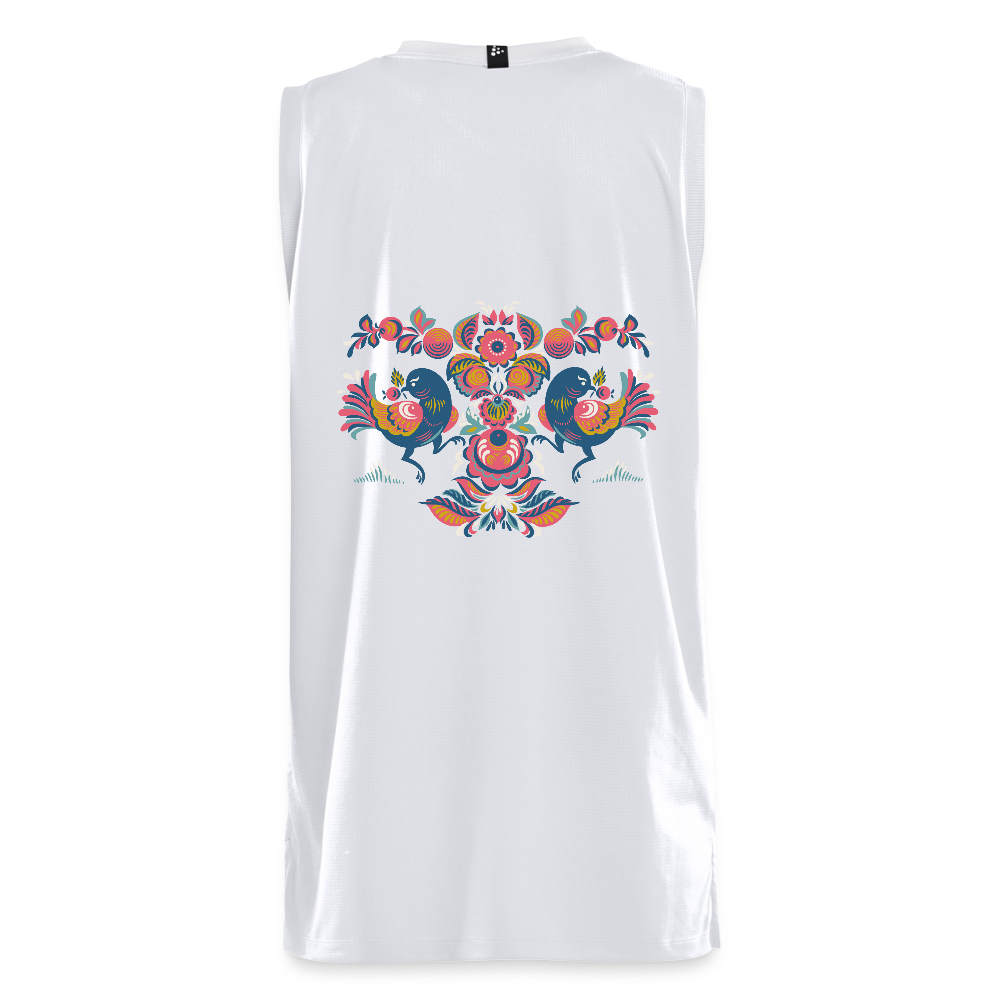 CRAFT Progress teenager basketbalshirt - wit