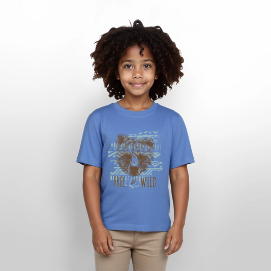 Stanley/Stella Kinder-T-shirt MINI CREATOR 2.0 - blauw
