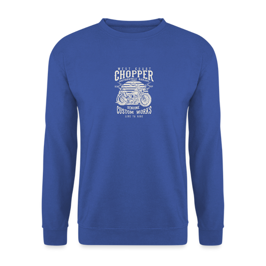 Unisex sweater - koningsblauw