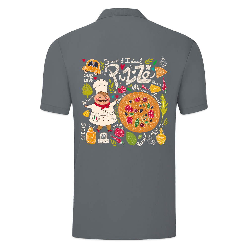 JAKO Kinderpolo Organic - grijs