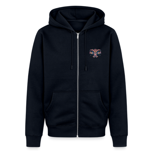 Mannenjack Premium met capuchon - navy