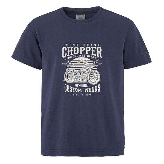 CRAFT Community 2.0 tieners T-shirt - dark navy