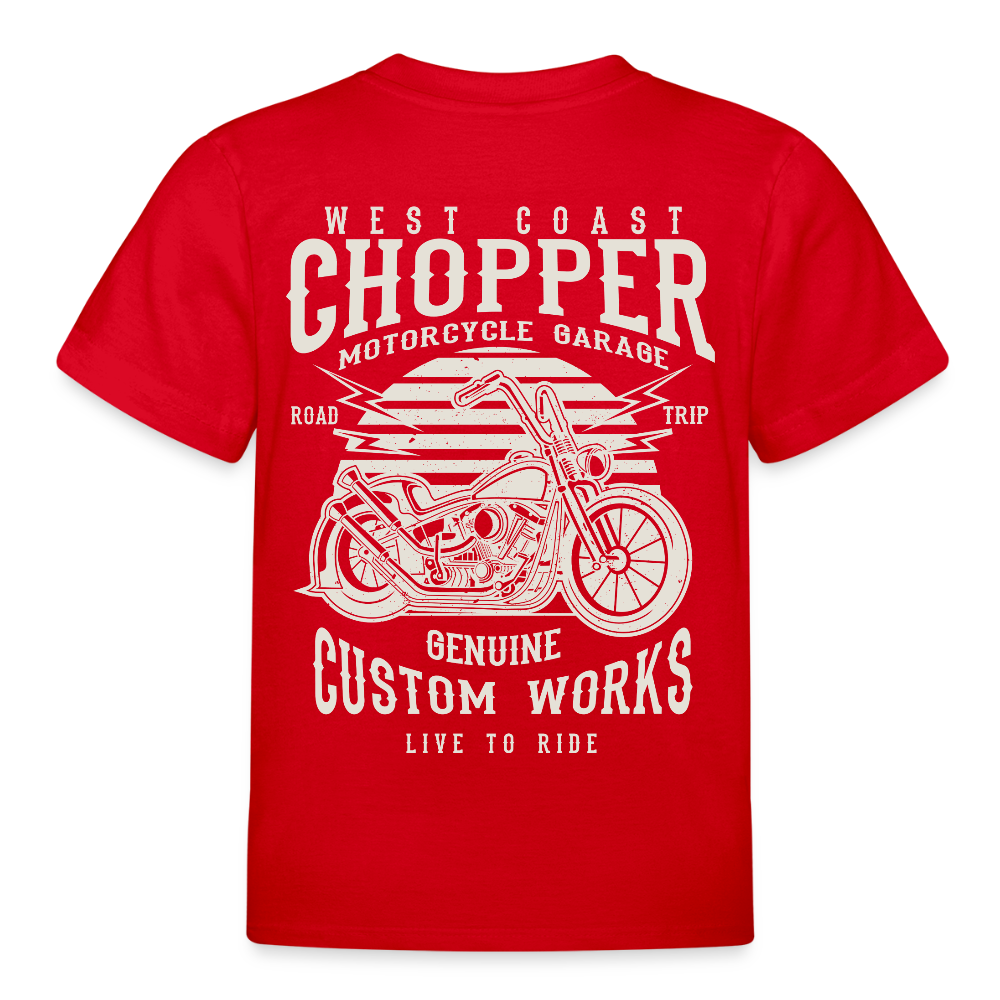 Teenager T-shirt - rood