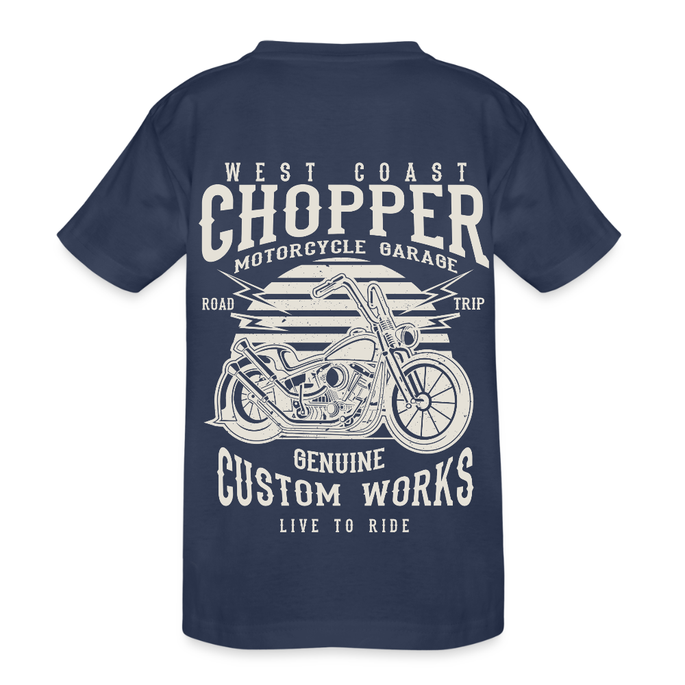 Kinderen Heavy Cotton T-shirt - navy