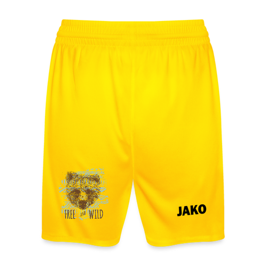 JAKO Kindersportbroek Manchester 2.0 - geel