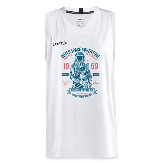 CRAFT Progress teenager basketbalshirt - wit