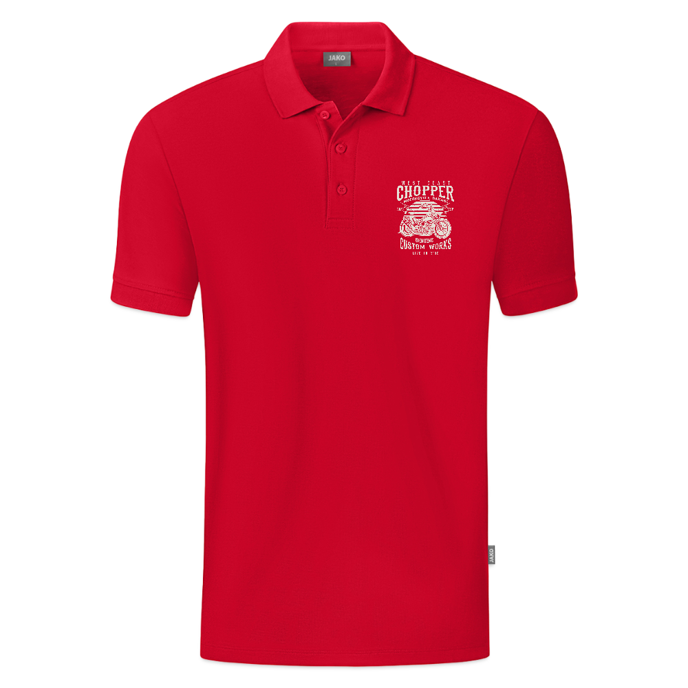 JAKO Teenager polo Organic - rood