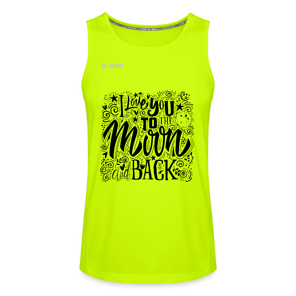 JAKO Mannen tanktop Run 2.0 - neongeel