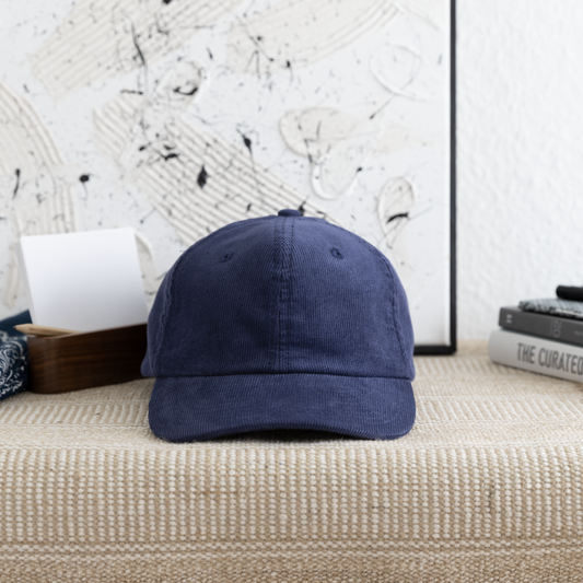 Cord Cap - medium navy
