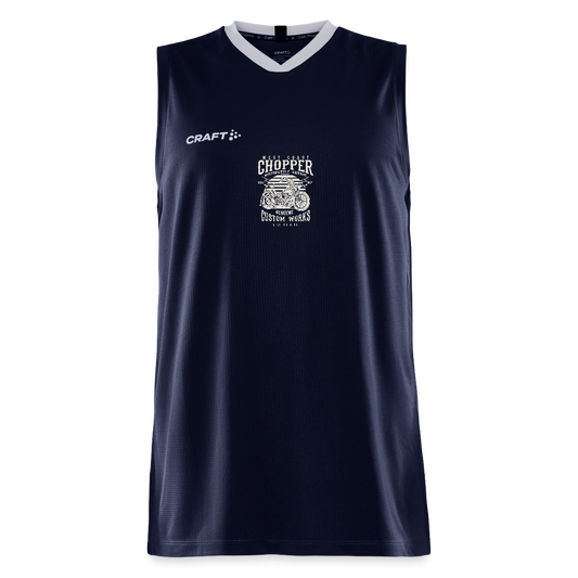 CRAFT Progress mannen basketbalshirt - navy