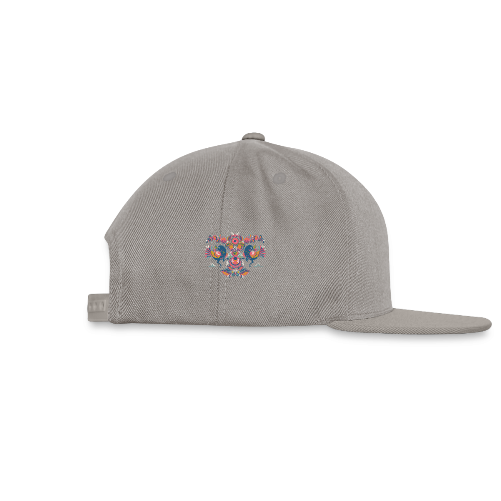 Snapback cap - grafietgrijs/grafietgrijs
